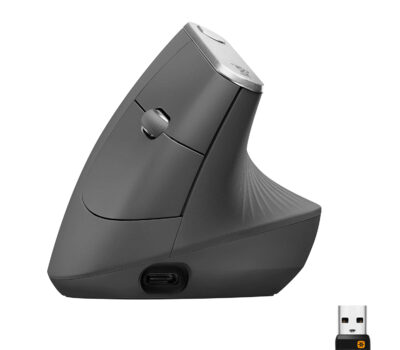 LOGITECH MX VERTICAL ADVANCED ERGONOMIC WIRELESS MOUSE GREY