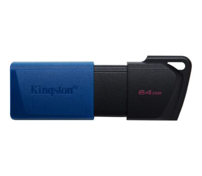 KINGSTON 64GB USB3.2 GEN 1 DATATRAVELER EXODIA M (BLACK + BLUE)