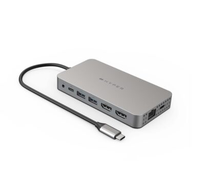 HYPER DRIVE DUAL 4K TRAVEL DOCK