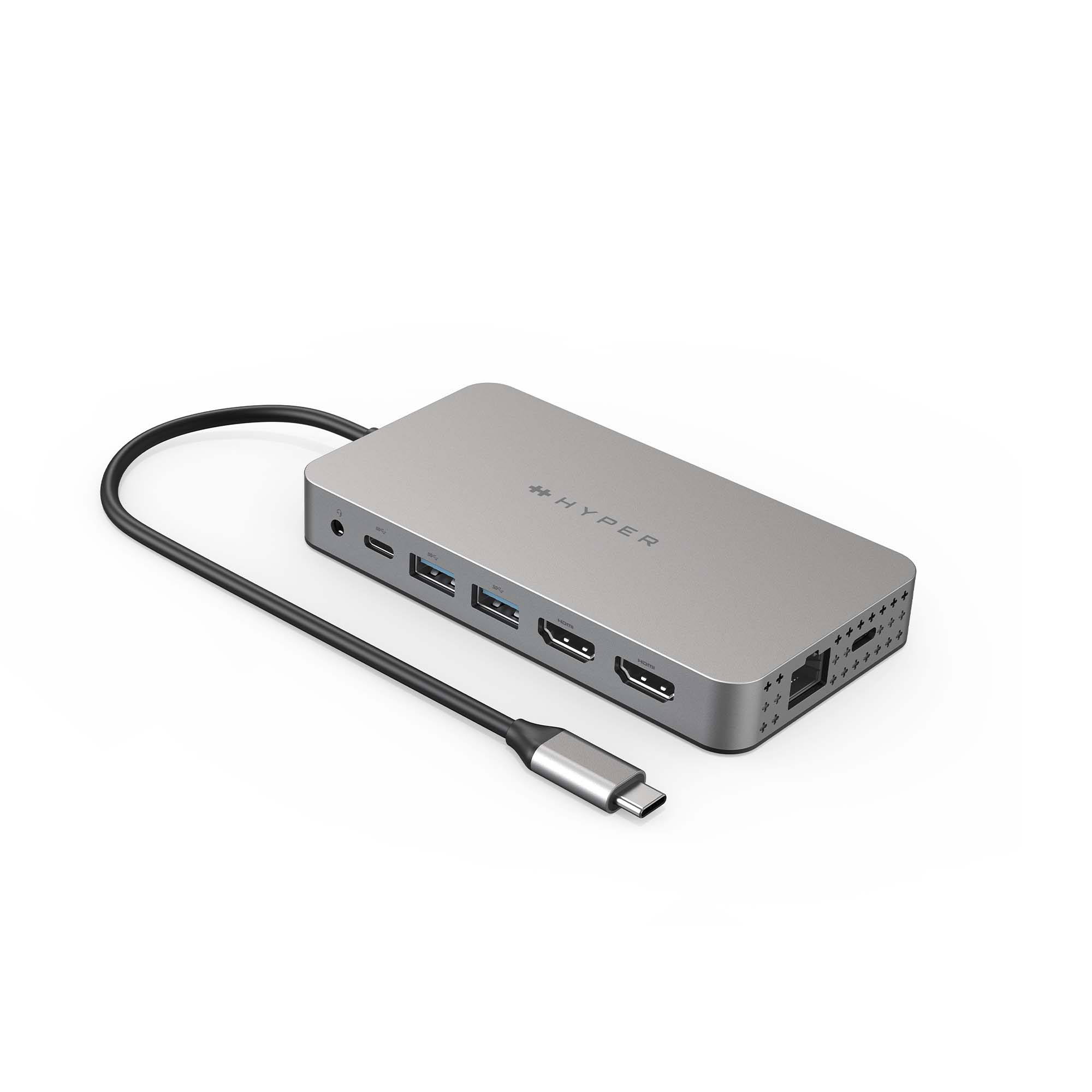 HYPER DRIVE DUAL 4K TRAVEL DOCK