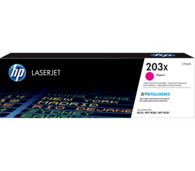 HP 203X ORIGINAL MAGENTA LASERJET TONER CARTRIDGE