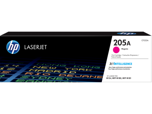 HP 205A ORIGINAL MAGENTA LASERJET TONER CARTRIDGE