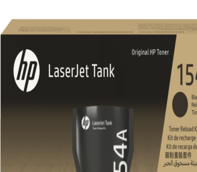 HP 154 A BLACK ORIGINAL LASERJET TANK TONER RELOAD KIT