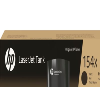 HP 154 A BLACK HIGH YIELD ORIGINAL LASERJET TANK TONER RELOAD KIT