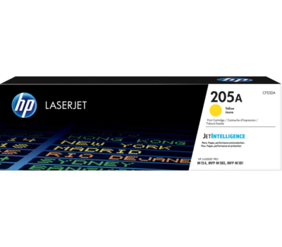HP 205A ORIGINAL YELLOW LASERJET TONER CARTRIDGE