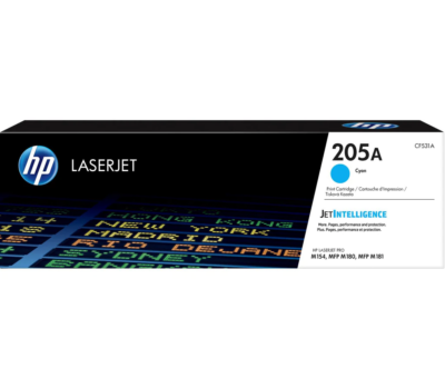 HP 205A ORIGINAL CYAN LASERJET TONER CARTRIDGE