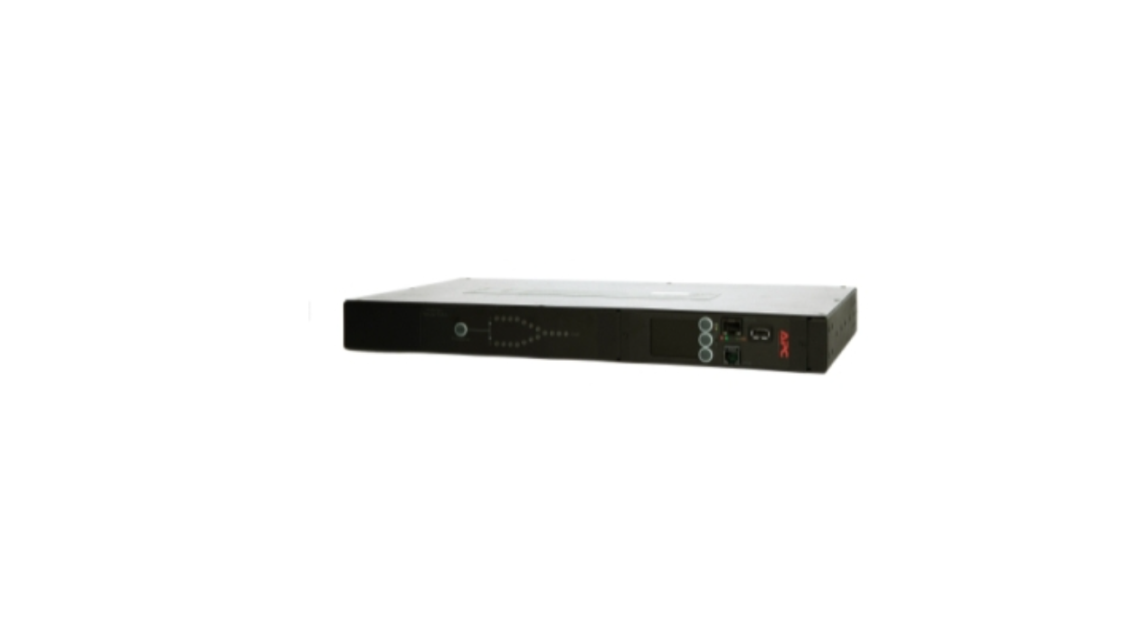 APC RACK ATS 230V 16A C20 IN (8) C13 (1) C19 OUT