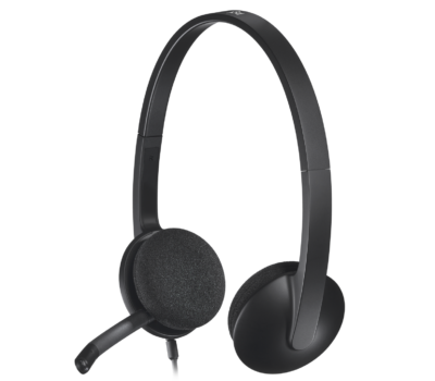 LOGITECH H340 USB HEADSET WITH NOISE CANCELLING MIC