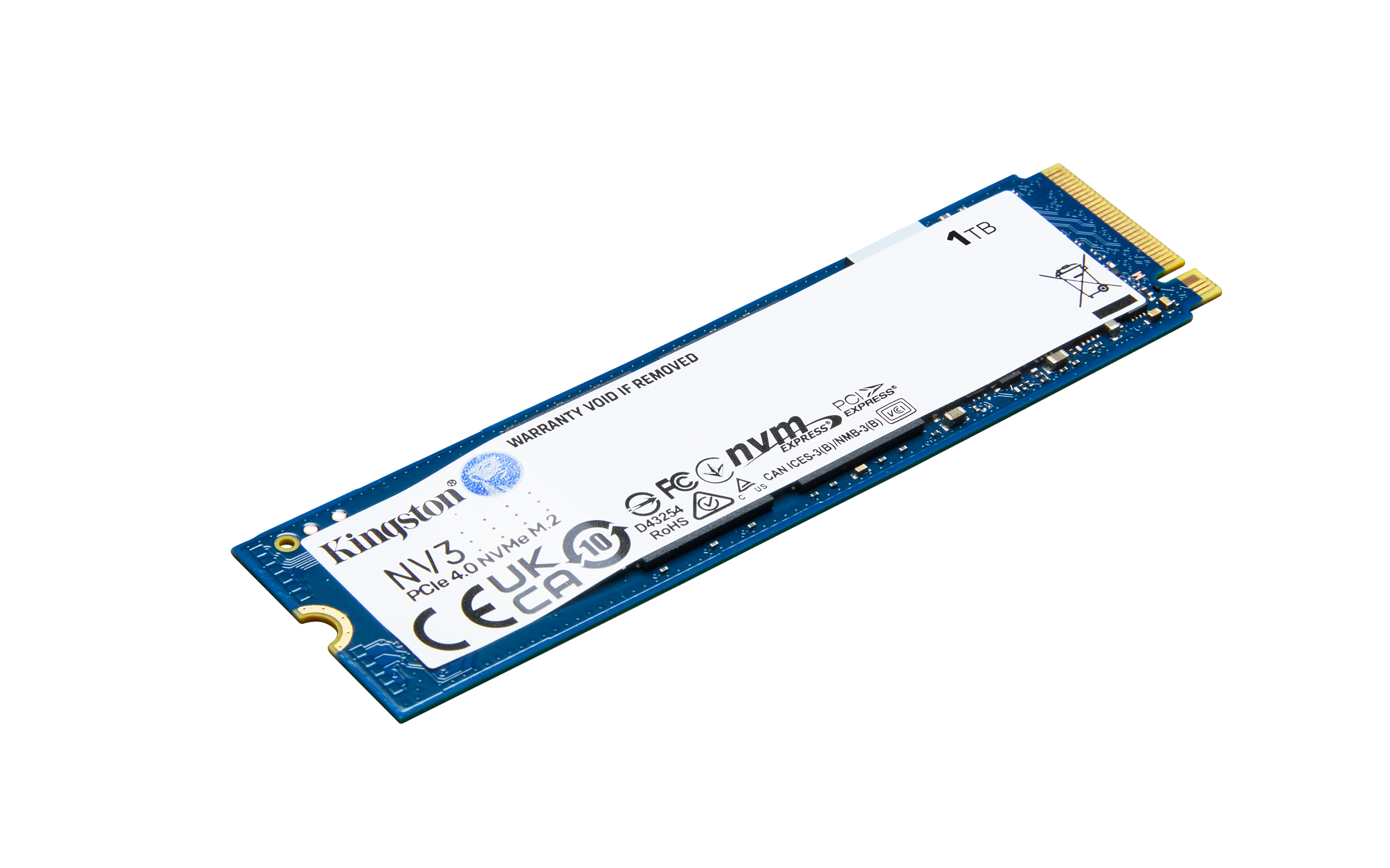KINGSTON 1000G NV3 M.2 2280 PCIE 4.0 NVME SSD