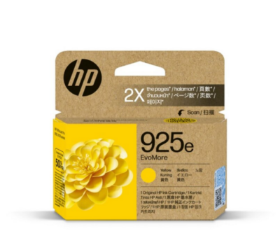HP 925E EVOMORE YELLOW ORIGINAL INK CARTRIDGE