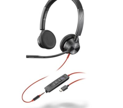 POLY BLACKWIRE 3325 STEREO MICROSOFT TEAMS CERTIFIED HEADSET