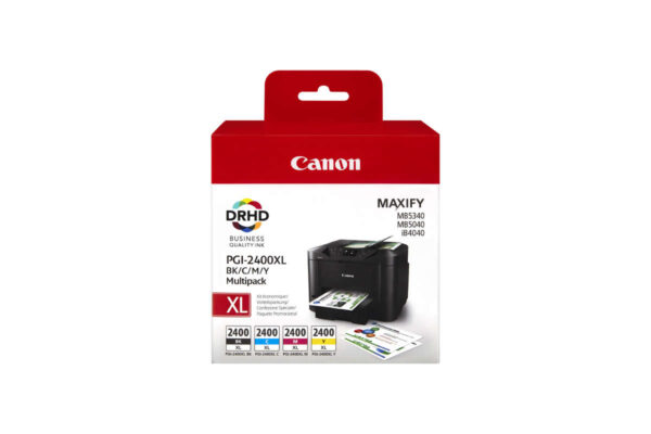 CANON-INK-PGI-2400XL BK/C/M/Y EMB MULTI