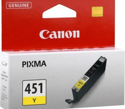CANON CLI-451 INK CARTRIDGE (YELLOW)
