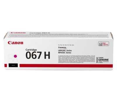CANON 067 HIGH CAPACITY TONER CARTRIDGE (MAGENTA)
