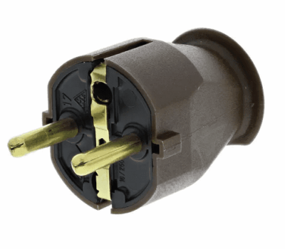 2 PIN PC PLUG 1.8 METRES AFRICA