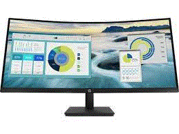 HP P34HC G4 WQHDUSB-C CURVED MONITOR