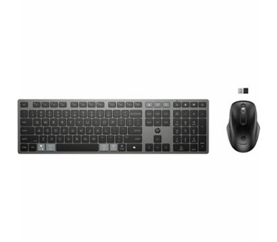 HP 725 MULTI RECHARGABLE WIRELESS KEYBOARD AND MOUSE COMBO