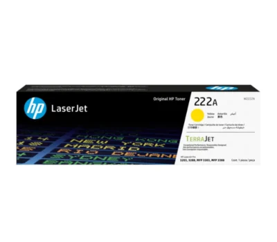 HP 222A YELLOW ORIGINAL LASERJET TONER CARTRIDGE