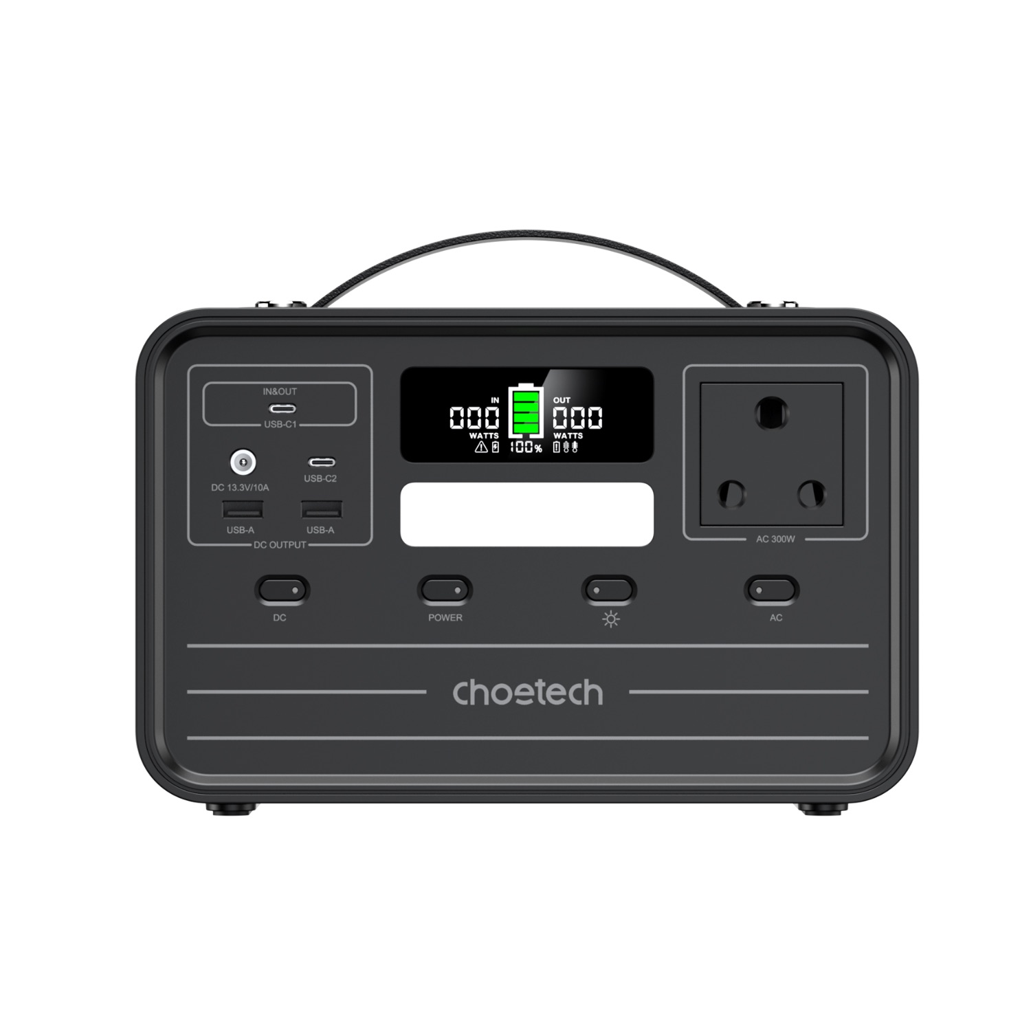 CHOETECH BS020 POWER STATION 300W-BLACK