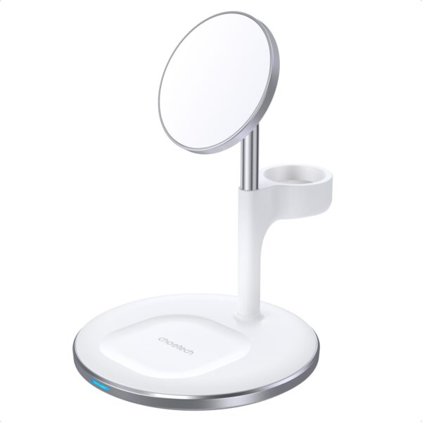 CHOETECH T586-F 3IN1 WIRELESS CHARGER 15W-WHITE