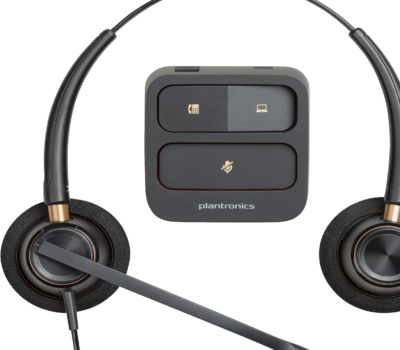 POLY ENCOREPRO 520 WITH QUICK DISCONNECT BINAURAL HEADSET (FOR EMEA)
