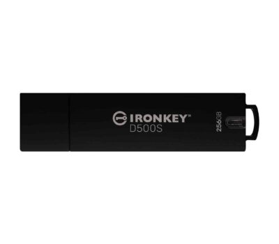 KINGSTON 256GB IRONKEY D500S FLASH DRIVE
