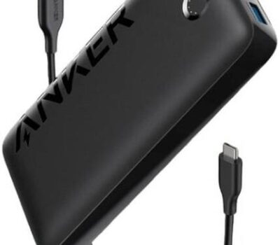 ANKER 20000MAH 22.5W TYPEC CABLE POWERBANK BLACK