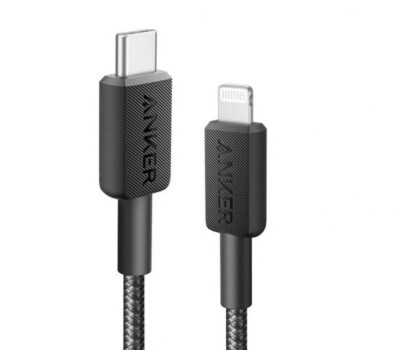 ANKER 322 TYPEC MFI BRAIDED CABLE 0.9M BLACK