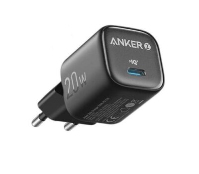 ANKER ZOLO 1 PORT 20W PD WALL CHARGER BLACK
