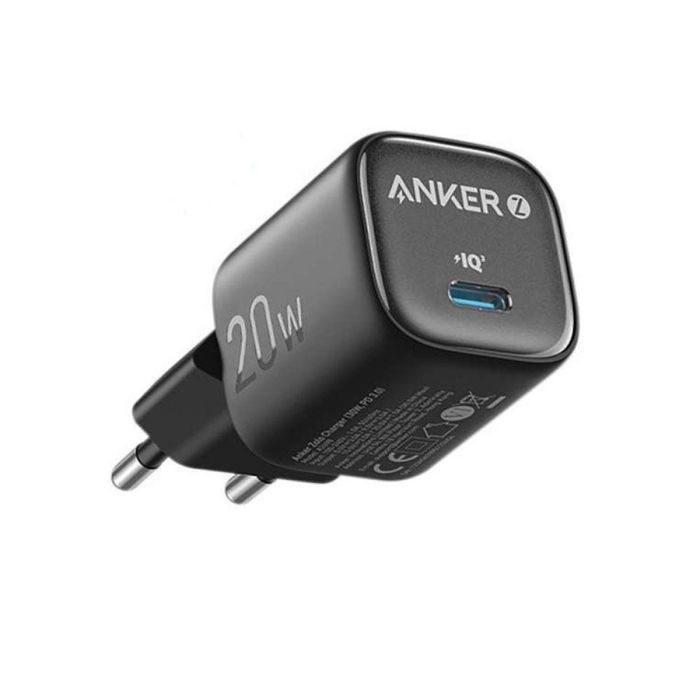 ANKER ZOLO 1 PORT 20W PD WALL CHARGER BLACK