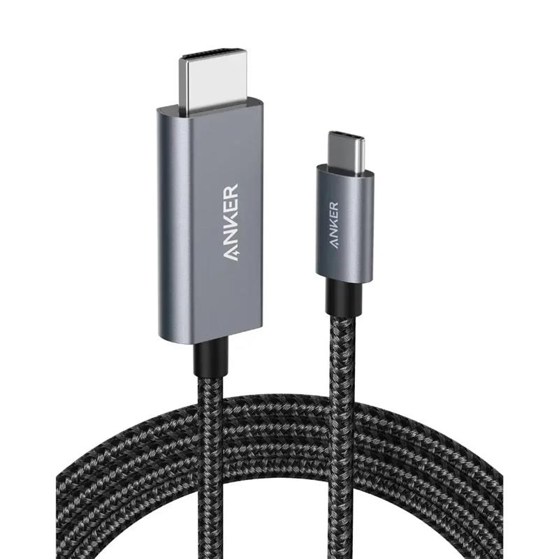 ANKER 311 TYPEC HDMI BRAIDED CABLE 1.8M BLACK