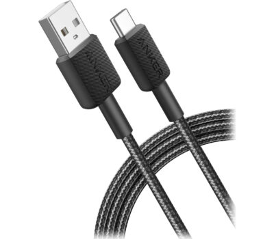 ANKER 322 USB TYPE BRAIDED CABLE 0.9M BLACK