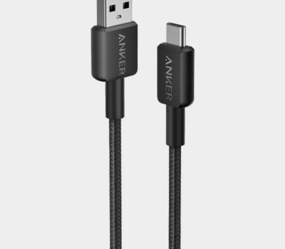 ANKER 322 USB TYPEC BRAIDED CABLE 1.8M BLACK