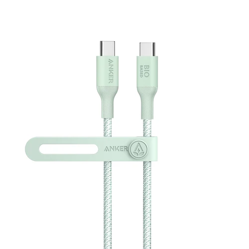 ANKER 544 TYPEC TYPEC BIO CABLE 140W 0.9M GREEN