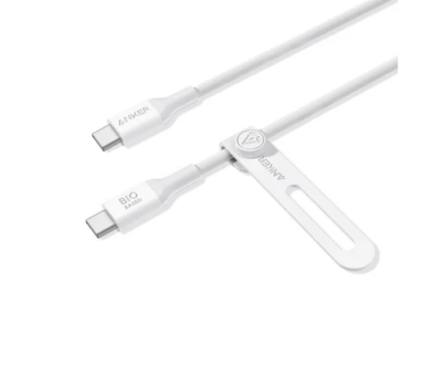 ANKER 544 TYPEC TYPEC BIO CABLE 140W 0.9M WHITE