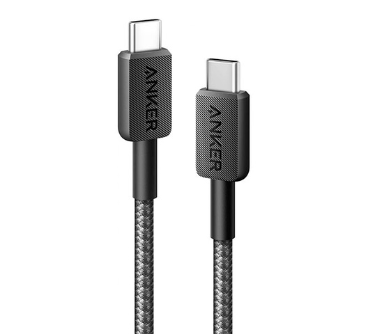ANKER TYPEC TYPEC BRAIDED CABLE 60W 1.8M BLACK