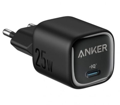 ANKER 1 PORT 25W PD WALL CHARGER BLACK