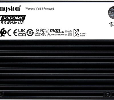 KINGSTON 15.36TB DC3000ME U.2 PCIE 5.0 NVME TCG OPAL ENTERPRISE SSD