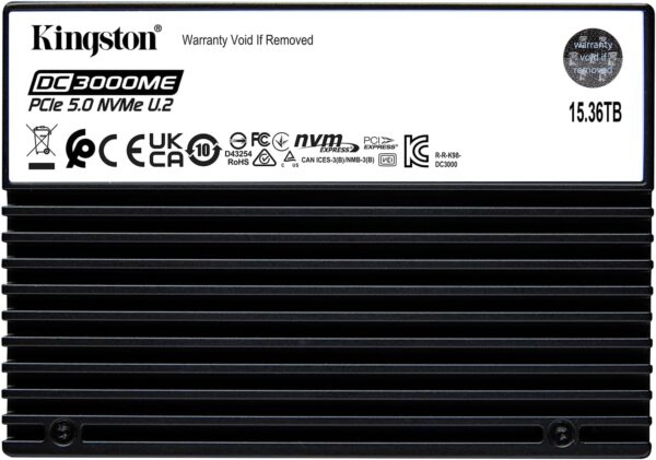 KINGSTON 15.36TB DC3000ME U.2 PCIE 5.0 NVME TCG OPAL ENTERPRISE SSD