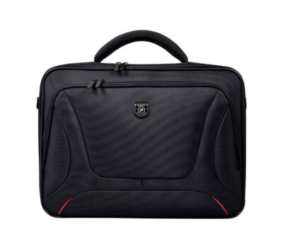 Port Courchevel Black 15.6" Clamshell Bag