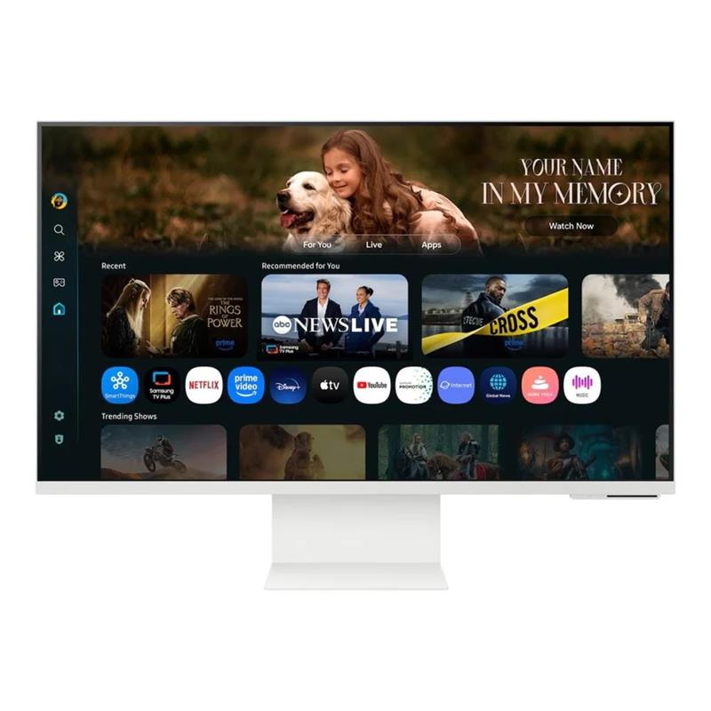 SAMSUNG M80F SMART FLAT BORDERLESS 32IN UHD MONITOR