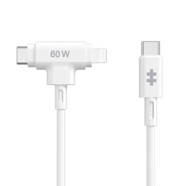 TARGUS HYPERJUICE USB C AND LIGHTNING CABLE 60W