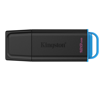 KINGSTON 128GB PORTABLE USB 3.2 GEN 1 DATATRAVELER EXODIA BLACK/BLUE