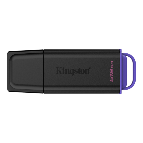 KINGSTON 512GB PORTABLE USB 3.2 GEN 1 DATATRAVELER EXODIA BLACK/PURPLE