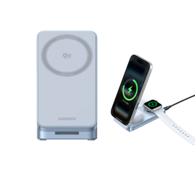 UGREEN 3 IN 1 MAGNETIC WIRELESS CHARGER 25W