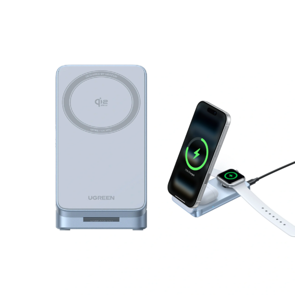 UGREEN 3 IN 1 MAGNETIC WIRELESS CHARGER 25W