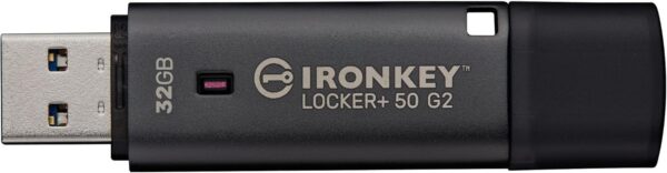 KINGSTON 32GB IRONKEY LOCKER PLUS 50 G2 FIPS 197 AES-256