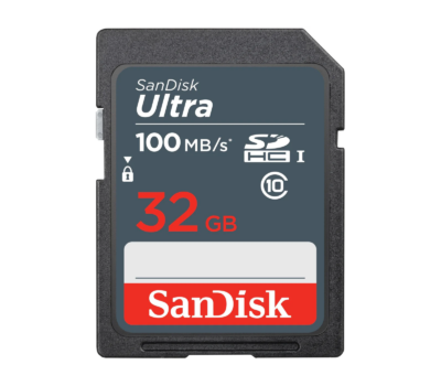 Sandisk Ultra 32GB Class 10 SDHC Card
