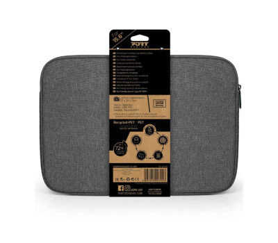 Port Yosemite Eco Grey 15.6" Sleeve