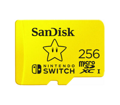 SanDisk 256GB microSDXC UHS-I for Nintendo Switch Card